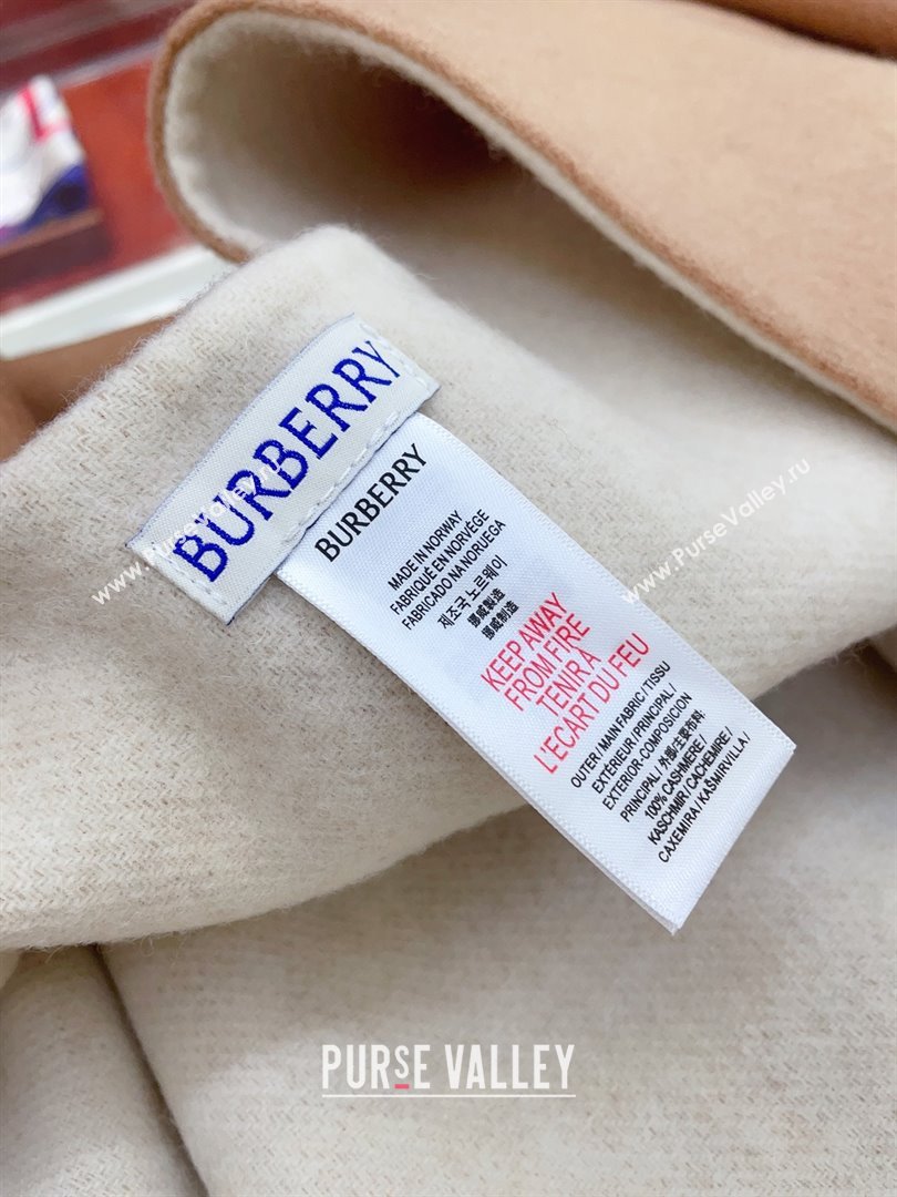 Burberry Cashmere Cape B110605 Brown 2025 (O-25110605)