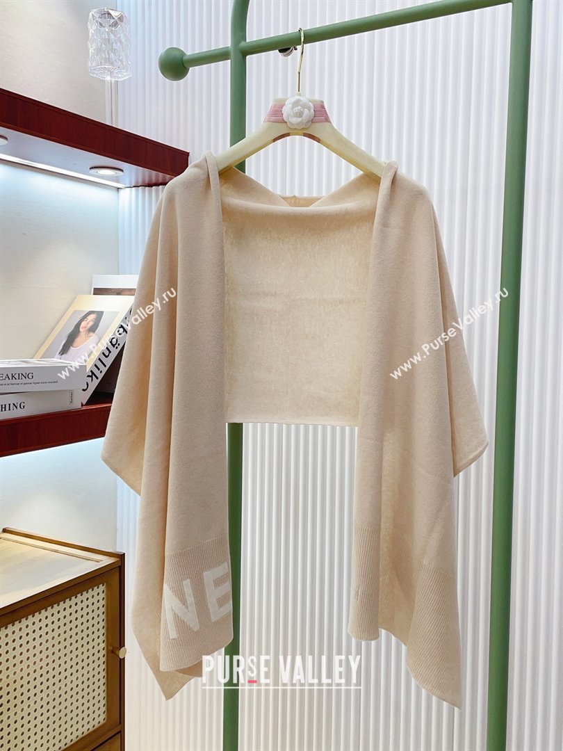 Chanel Cashmere Scarf 180x45cm CH110704 Beige 2025 (A-25110704)