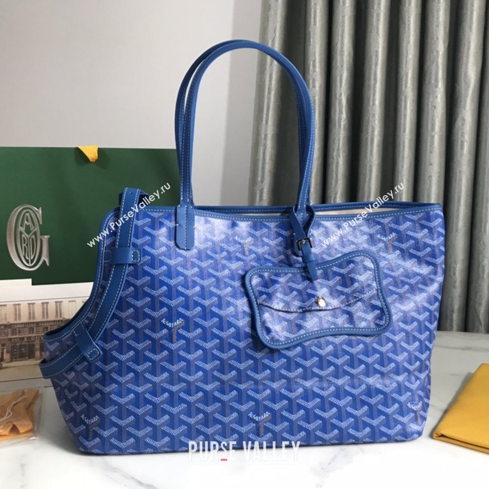 Goyard Chien Gris Dog Bag Blue 2025 (ZH-25110739)