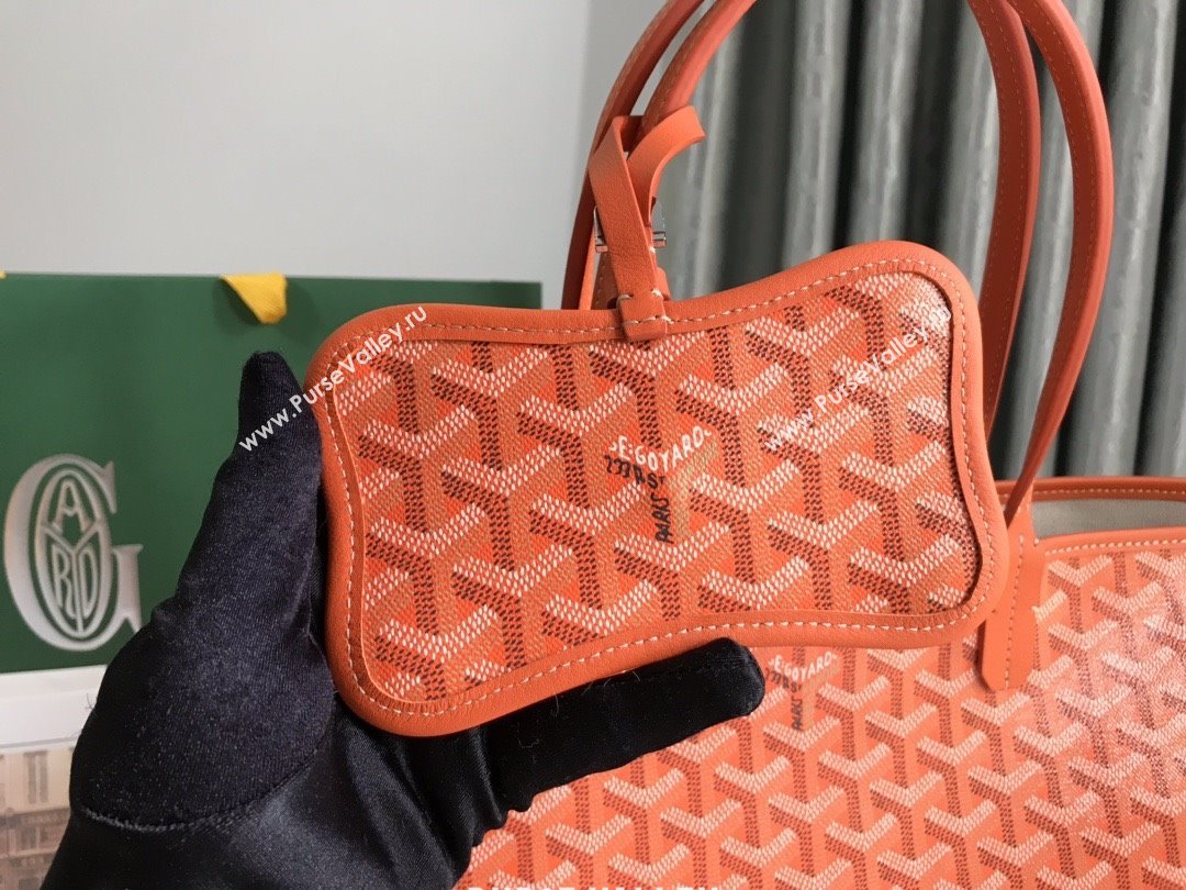 Goyard Chien Gris Dog Bag Orange 2025 (ZH-25110738)
