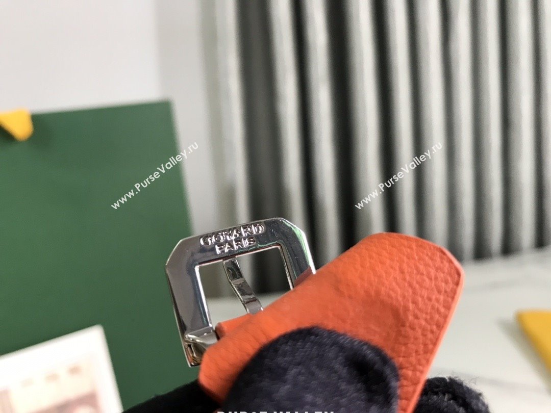 Goyard Chien Gris Dog Bag Orange 2025 (ZH-25110738)