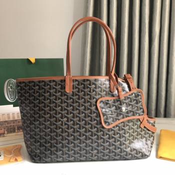 Goyard Chien Gris Dog Bag Black/Brown 2025 (ZH-25110737)