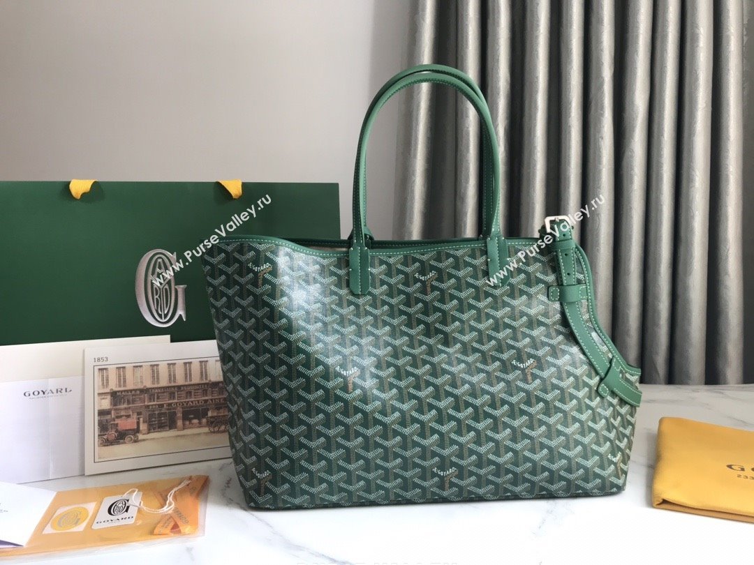 Goyard Chien Gris Dog Bag Green 2025 (ZH-25110740)