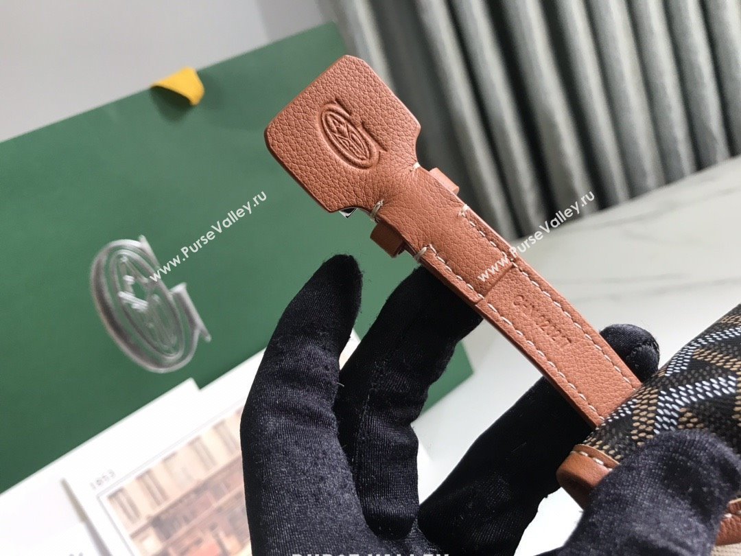 Goyard Chien Gris Dog Bag Black/Brown 2025 (ZH-25110737)