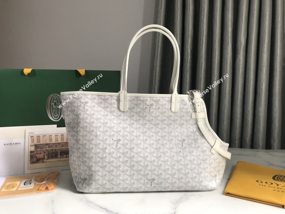 Goyard Chien Gris Dog Bag White 2025 (ZH-25110736)