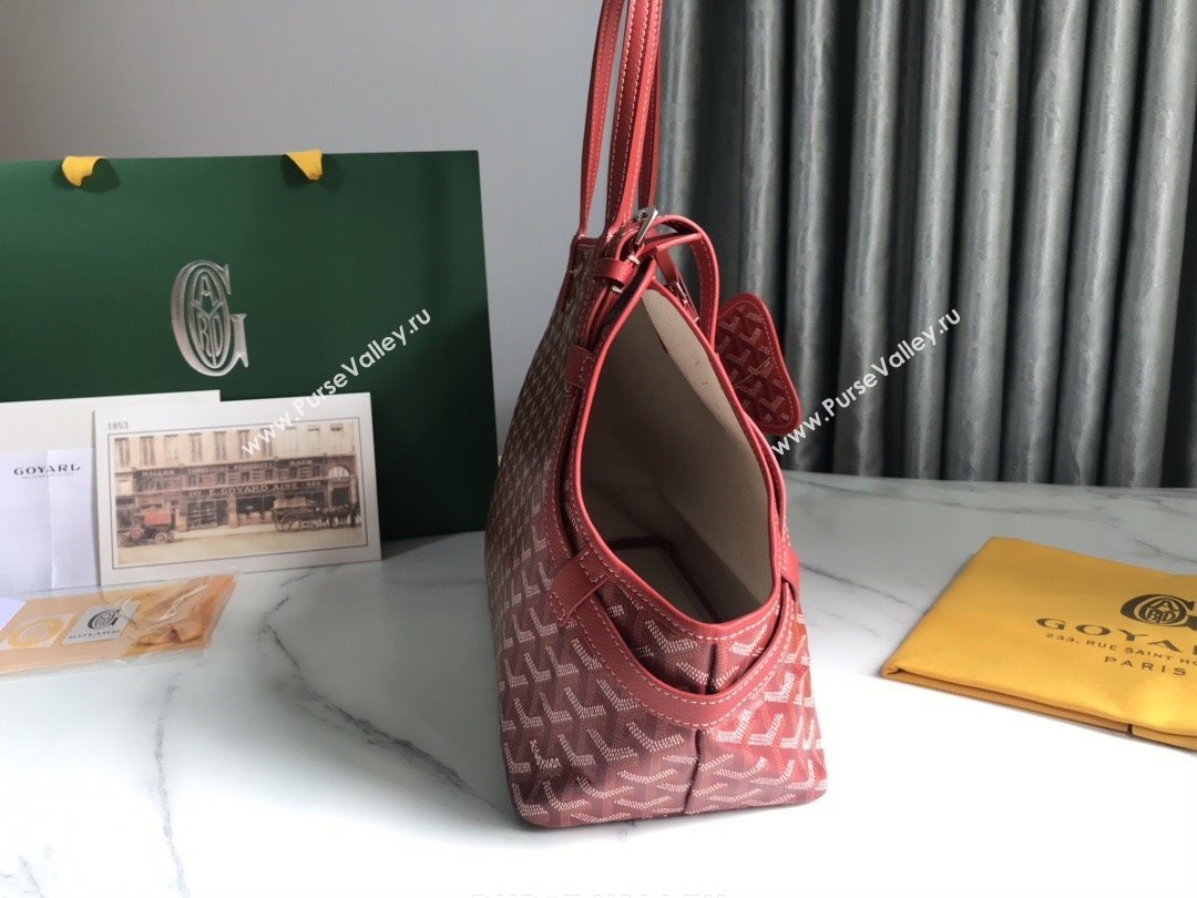 Goyard Chien Gris Dog Bag Red 2025 (ZH-25110735)