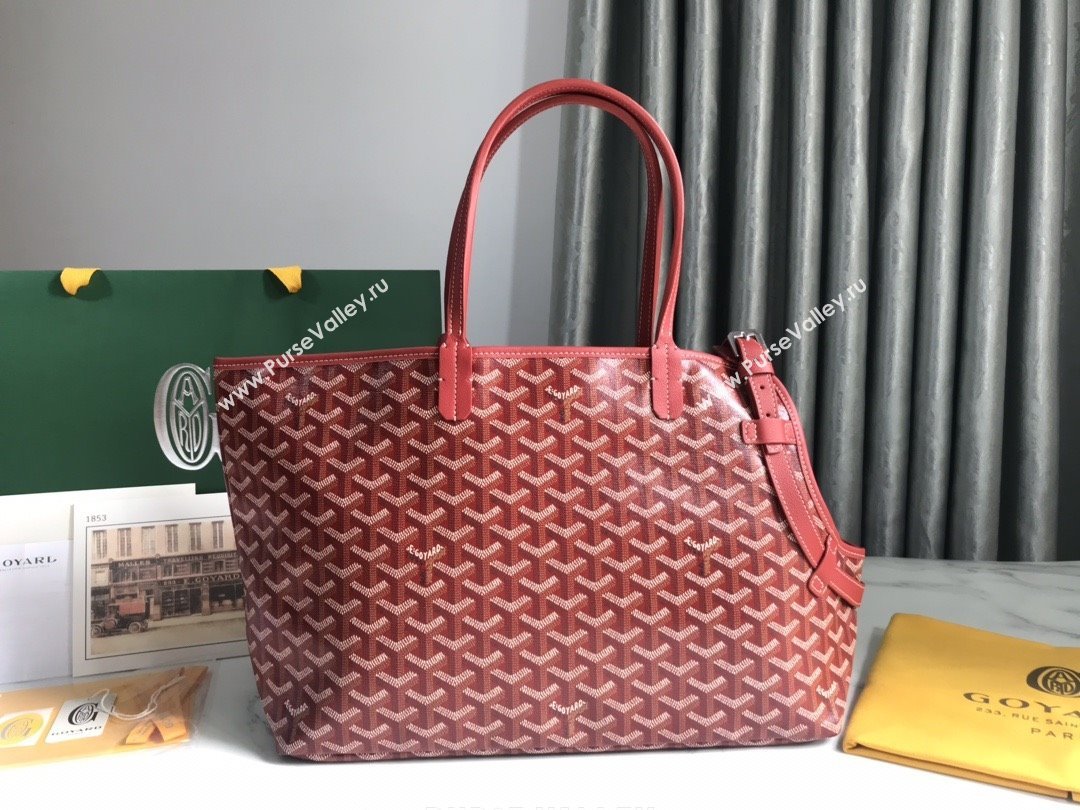 Goyard Chien Gris Dog Bag Red 2025 (ZH-25110735)