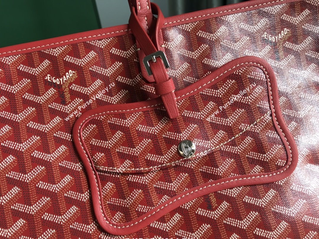 Goyard Chien Gris Dog Bag Red 2025 (ZH-25110735)