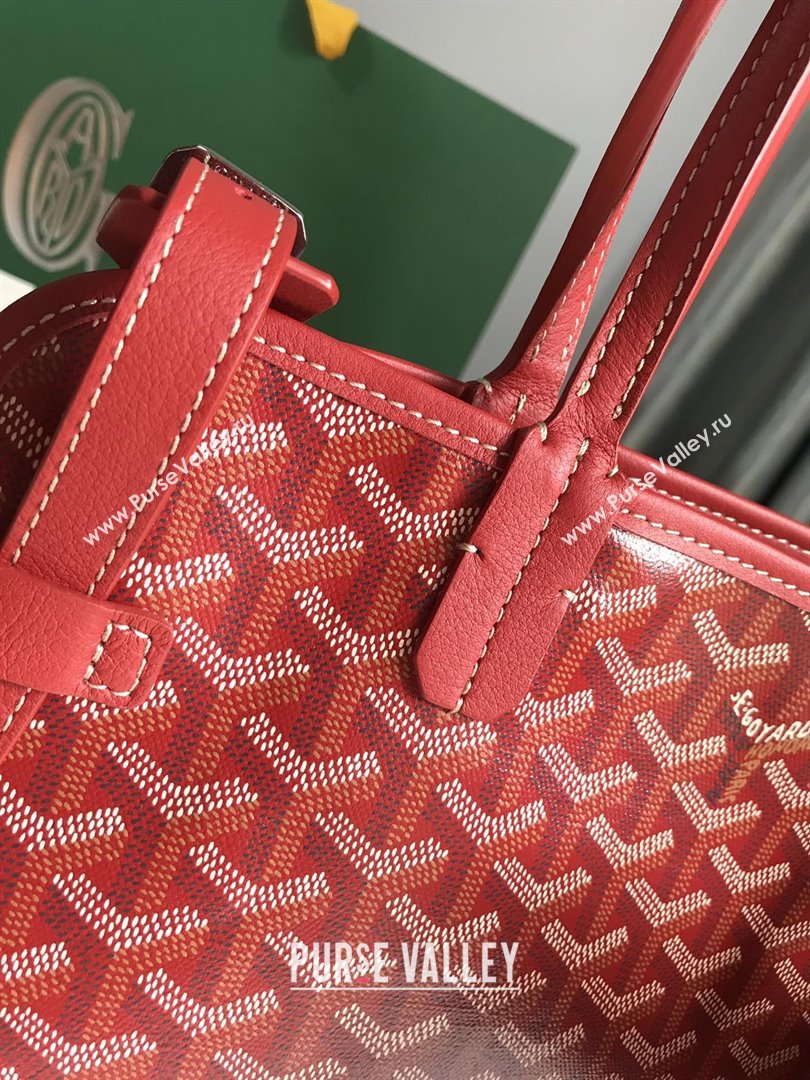 Goyard Chien Gris Dog Bag Red 2025 (ZH-25110735)