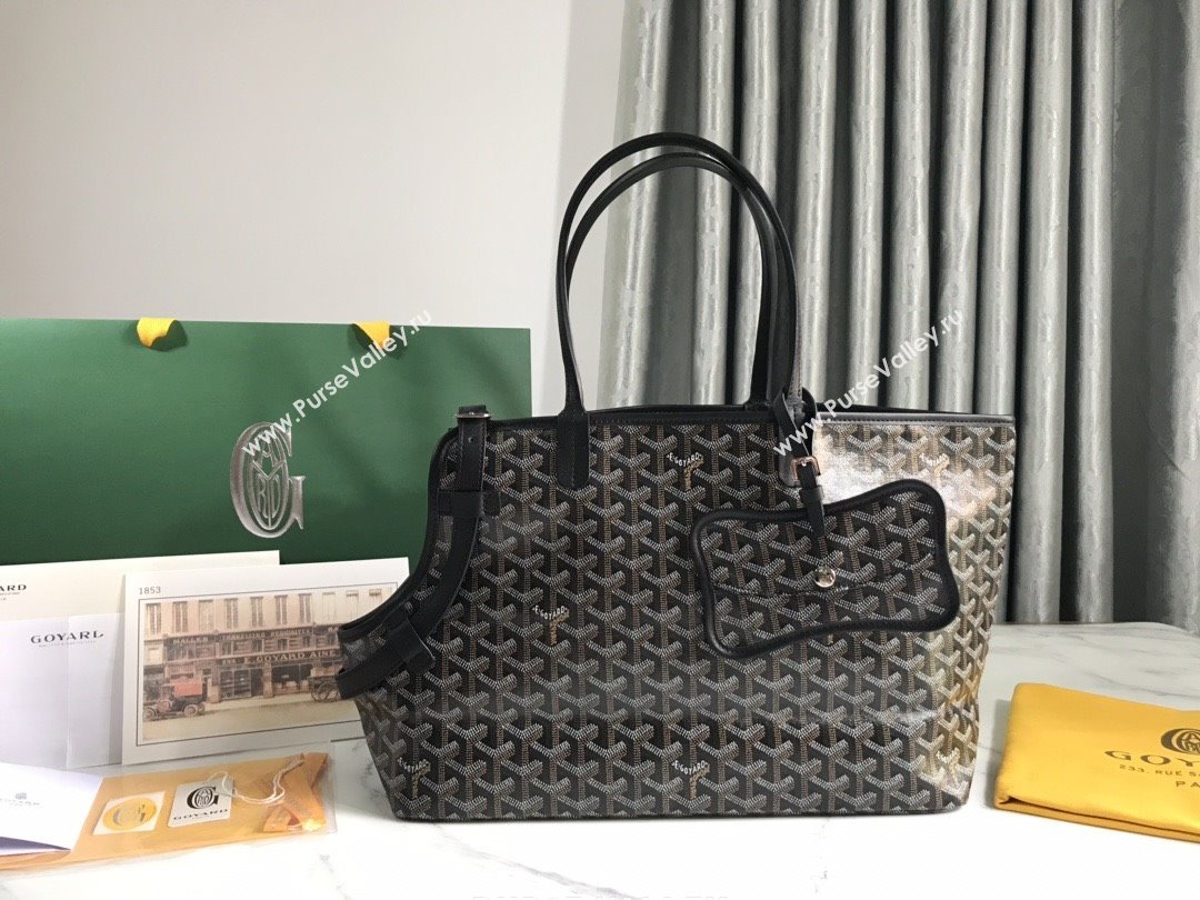 Goyard Chien Gris Dog Bag Black 2025 (ZH-25110731)