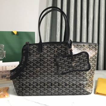 Goyard Chien Gris Dog Bag Black 2025 (ZH-25110731)