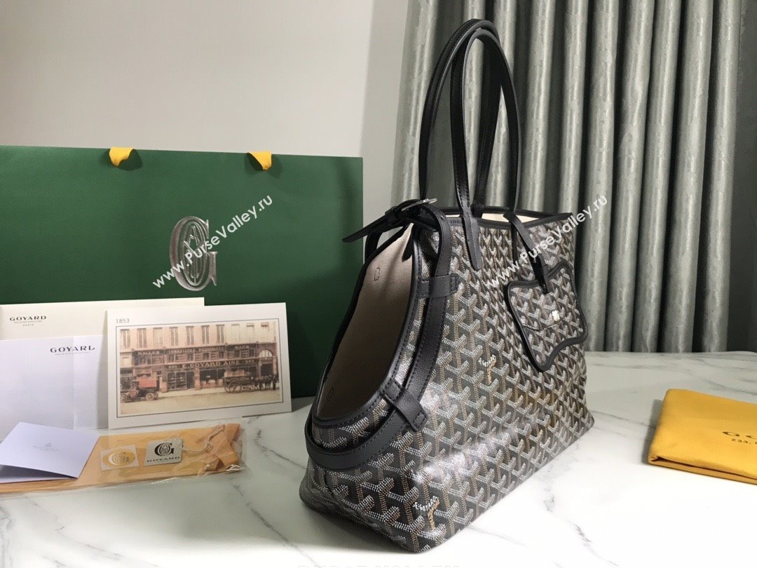 Goyard Chien Gris Dog Bag Black 2025 (ZH-25110731)