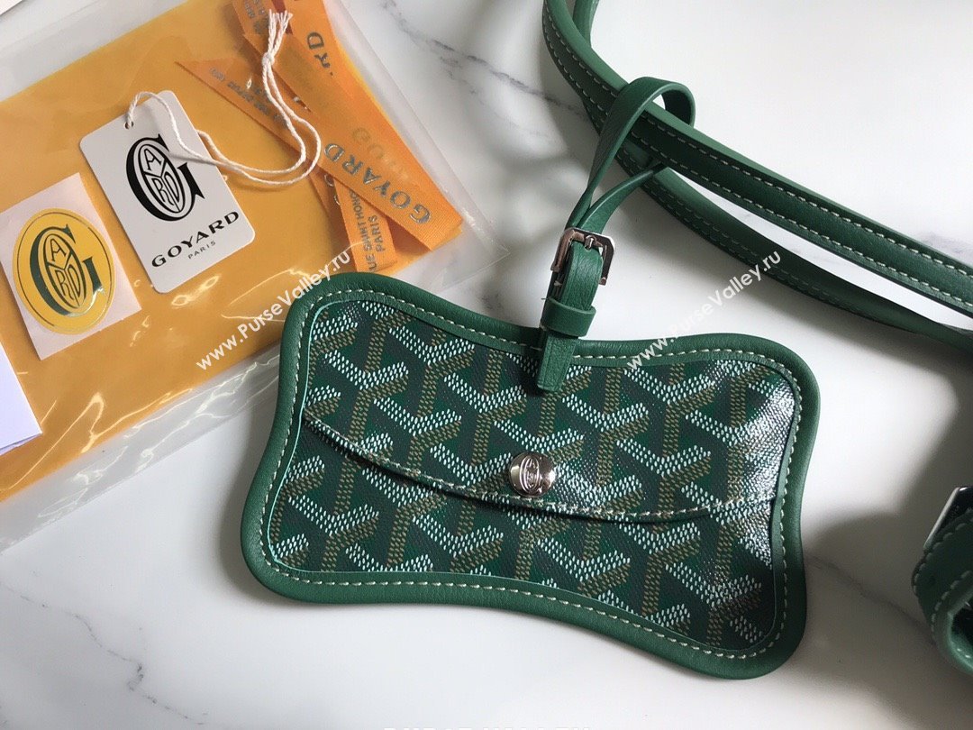 Goyard Chien Gris Dog Bag Green 2025 (ZH-25110740)