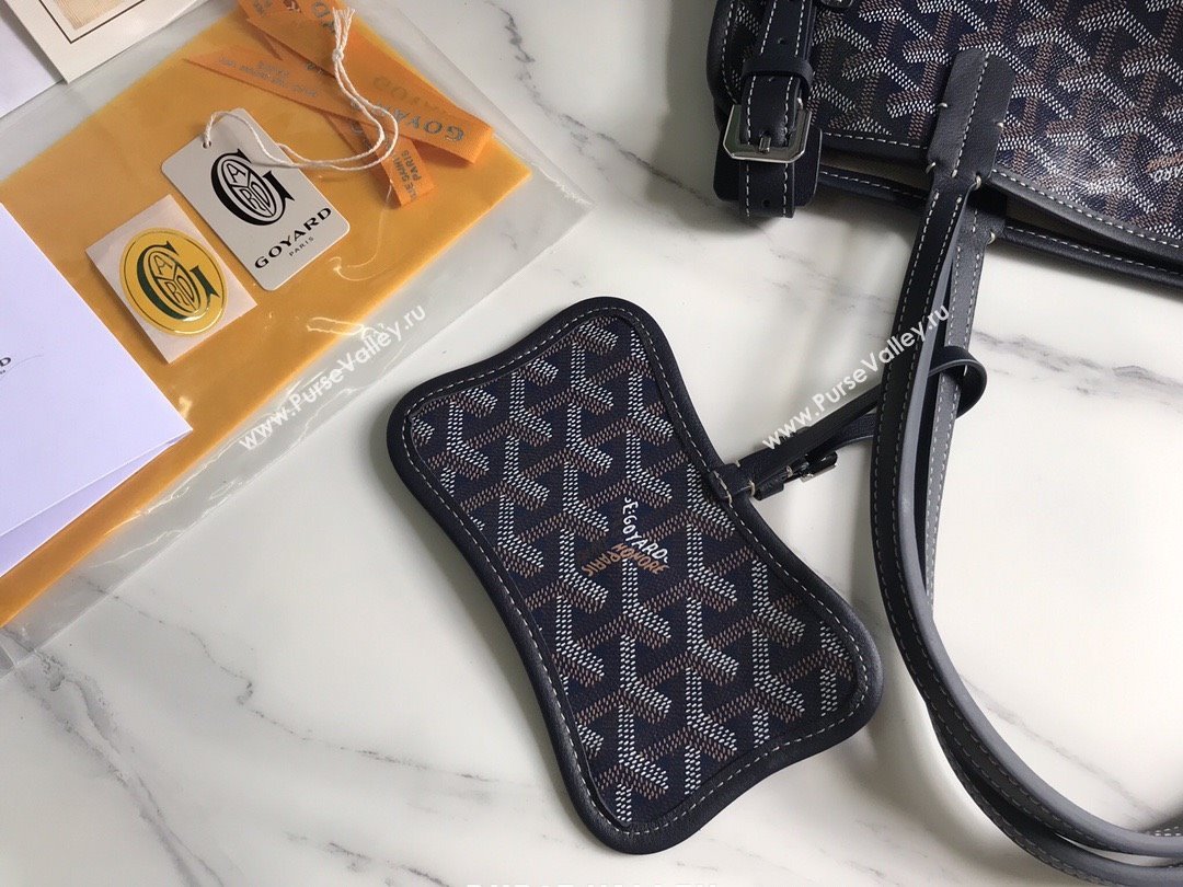 Goyard Chien Gris Dog Bag Deep Blue 2025 (ZH-25110732)