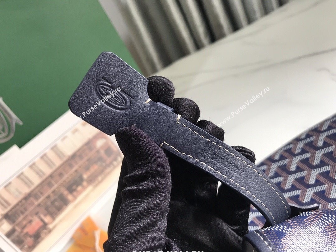 Goyard Chien Gris Dog Bag Deep Blue 2025 (ZH-25110732)