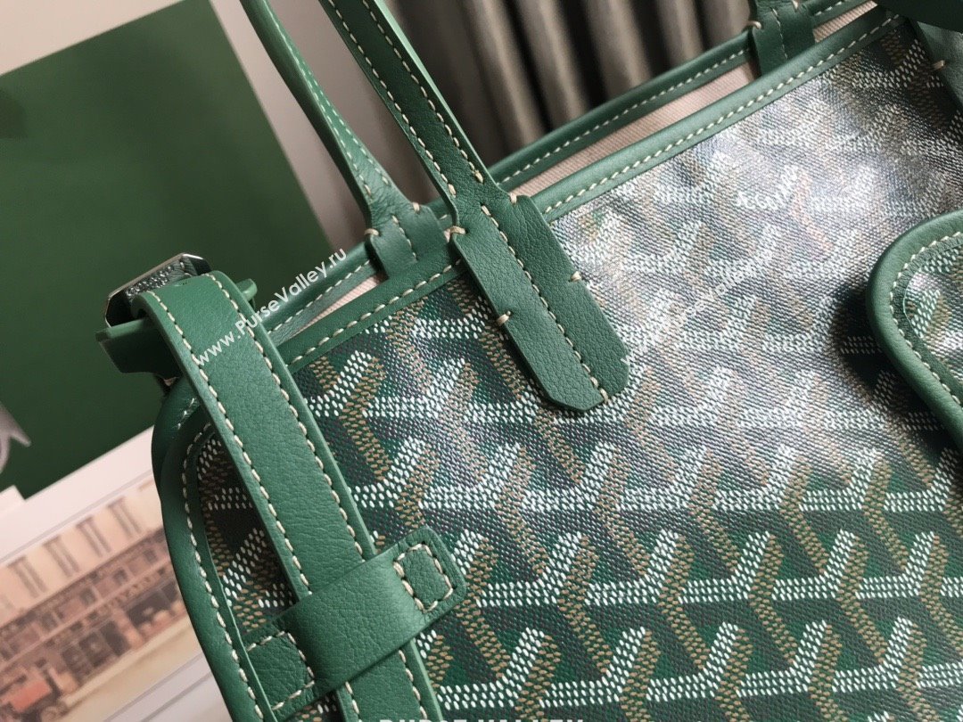 Goyard Chien Gris Dog Bag Green 2025 (ZH-25110740)