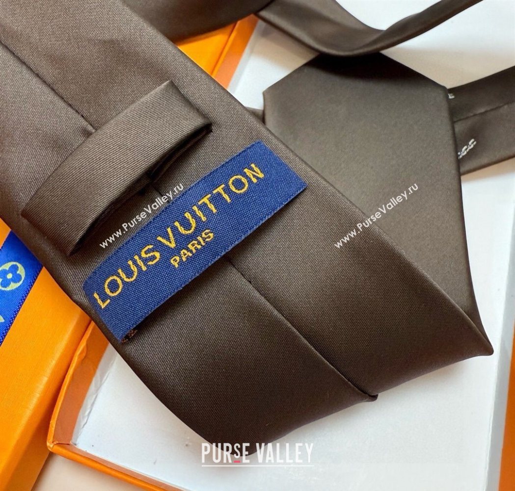 Louis Vuitton Mens Silk Tie 2025 LV111202 (XMN-251112010)