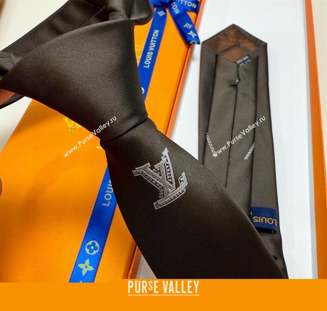 Louis Vuitton Mens Silk Tie 2025 LV111202 (XMN-251112010)