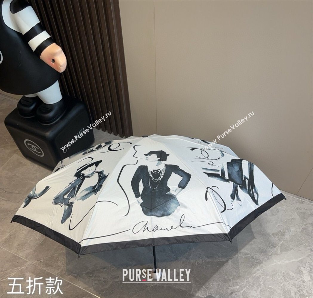 Chanel Umbrella White 2025 CH111205 (SHI-251112025)