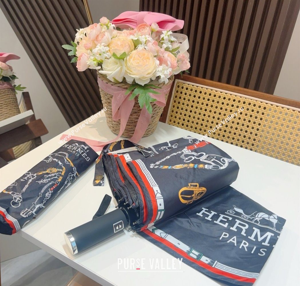 Hermes Umbrella Black 2025 HS111201 (SHI-251112027)