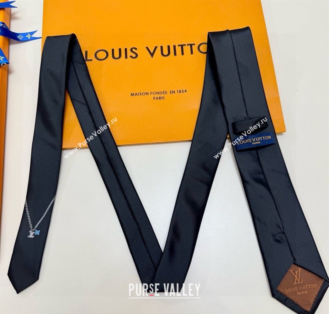 Louis Vuitton Mens Silk Tie 2025 LV111202 (XMN-251112010)