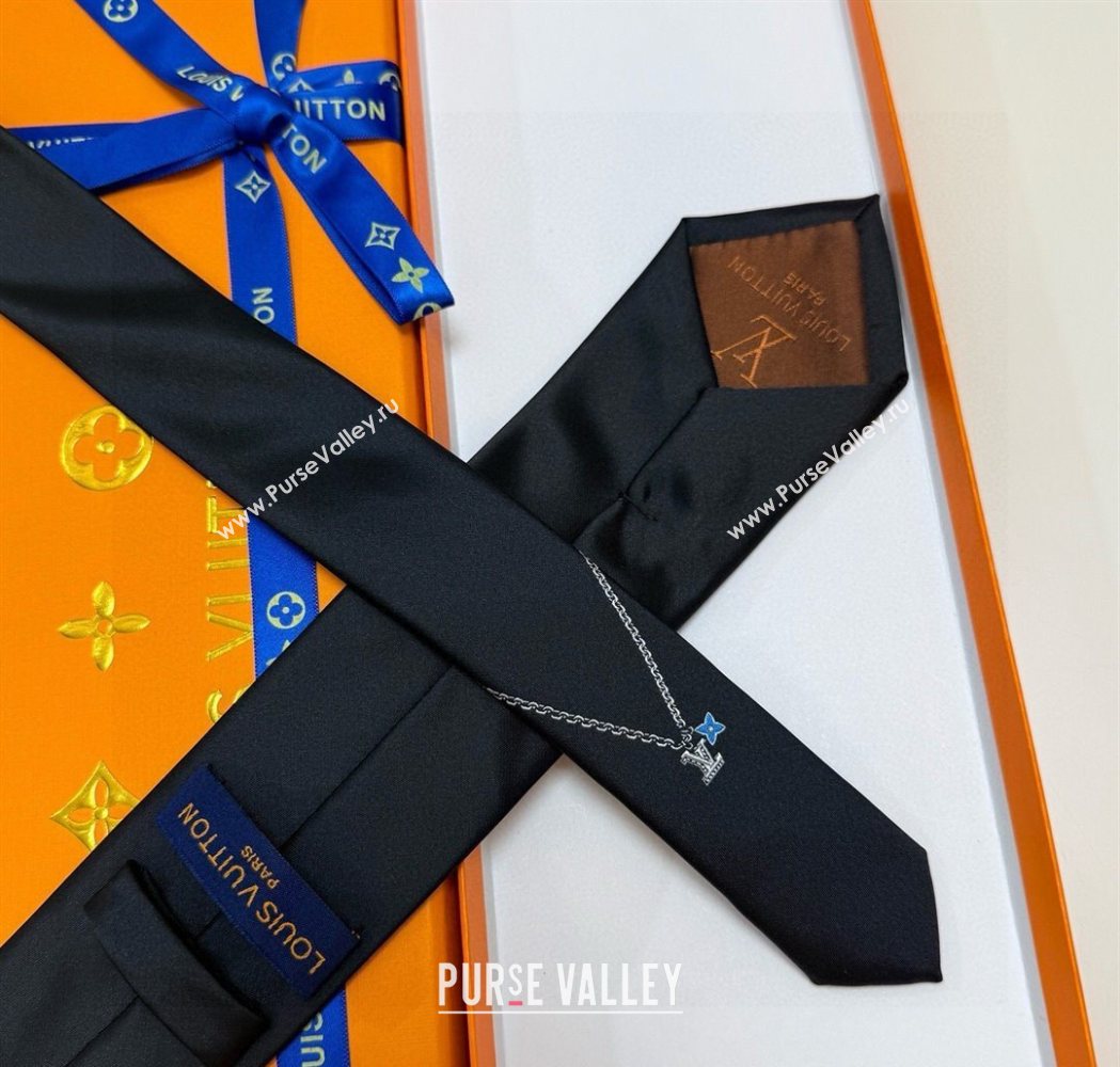 Louis Vuitton Mens Silk Tie 2025 LV111202 (XMN-251112010)