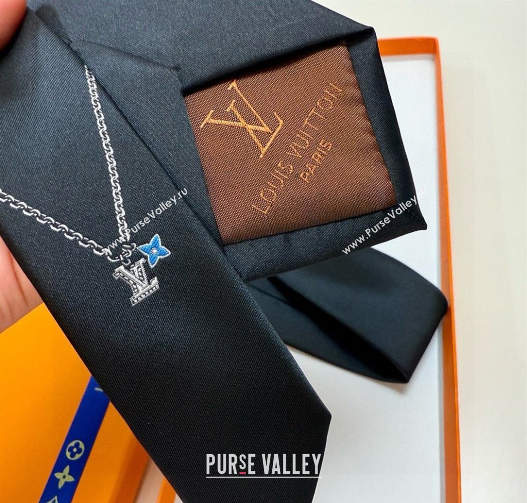 Louis Vuitton Mens Silk Tie 2025 LV111202 (XMN-251112010)