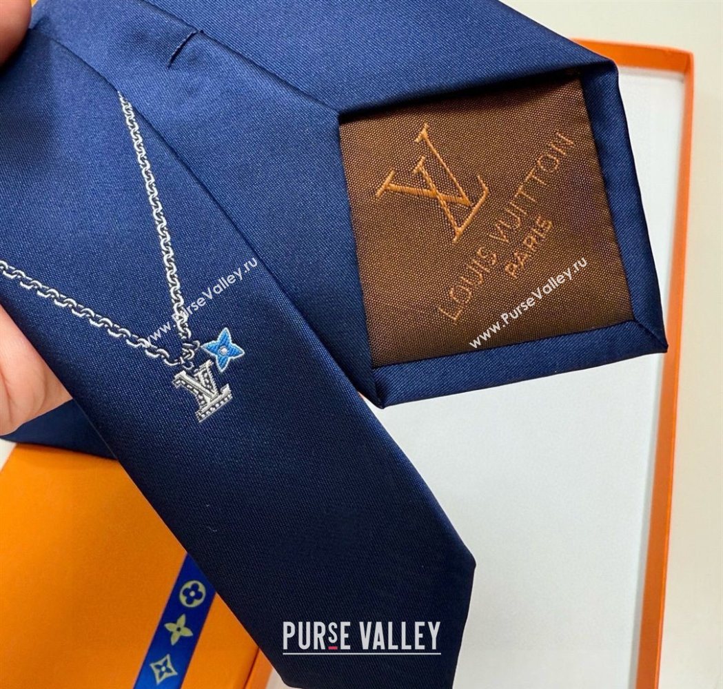 Louis Vuitton Mens Silk Tie 2025 LV111202 (XMN-251112010)