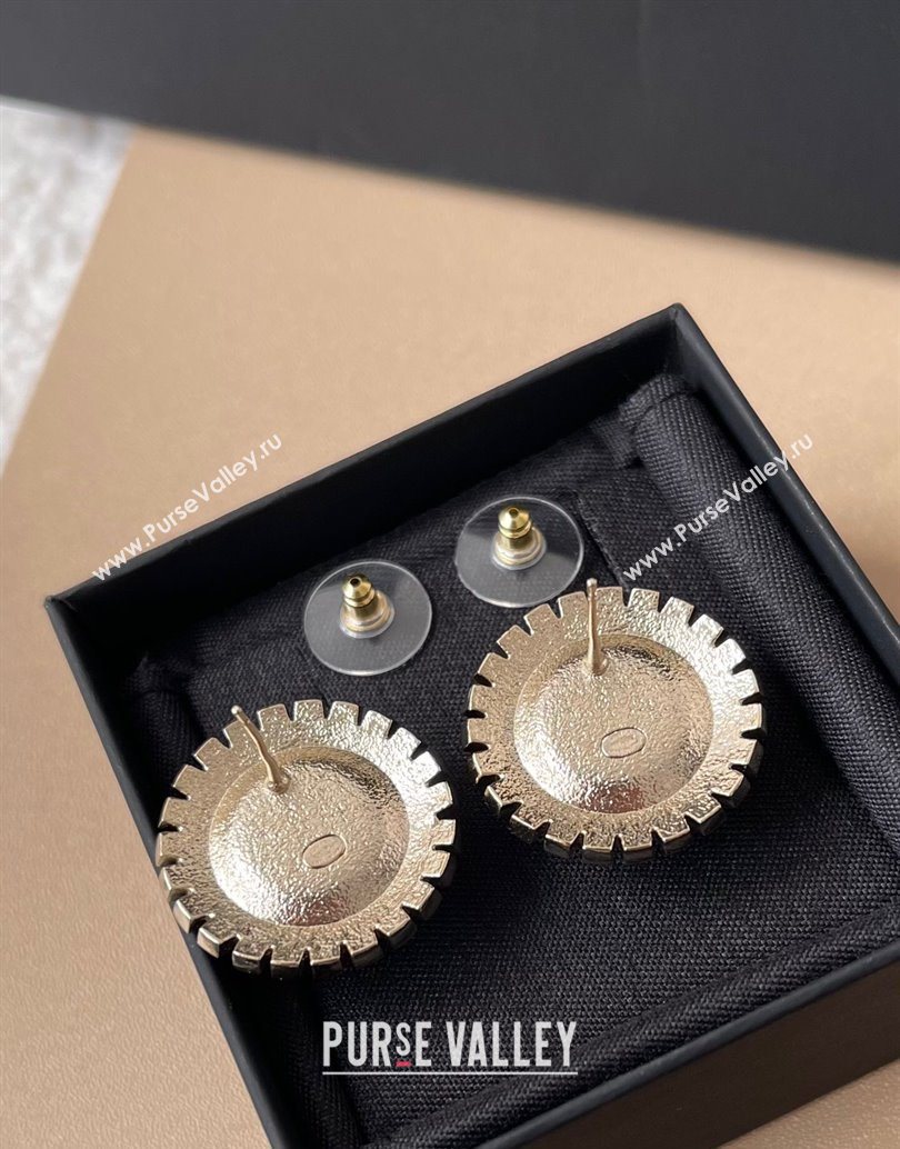 Chanel Stud Earrings Black 2025 YF111202 (YF-251112116)