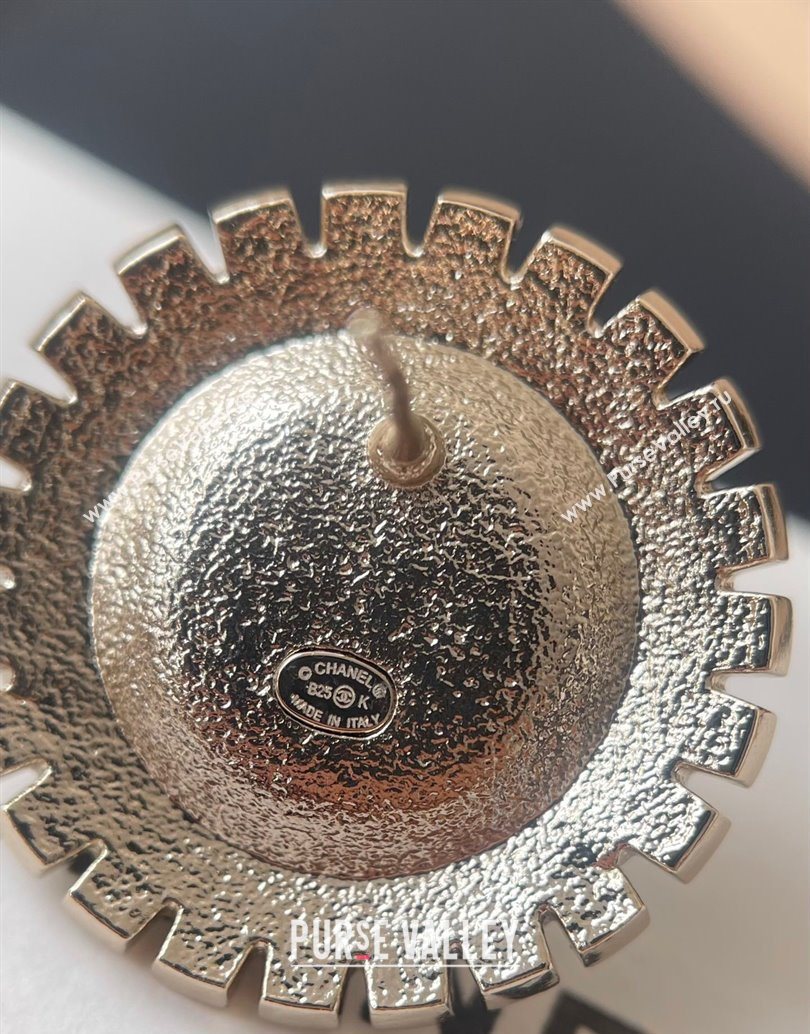 Chanel Stud Earrings Black 2025 YF111202 (YF-251112116)