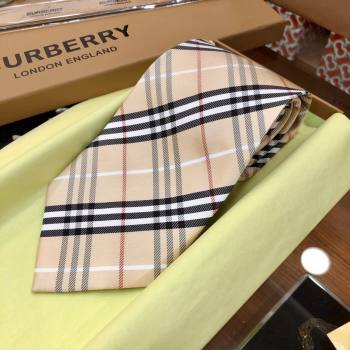 Burberry Silk Tie B111225 Khaki 2025 (WTZ-25111225)