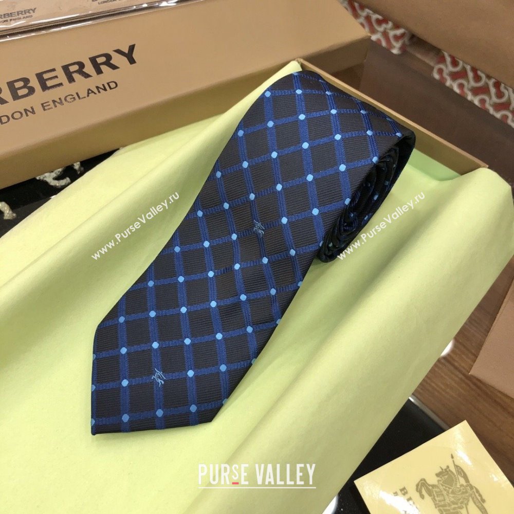 Burberry Silk Tie B111226 Blue 2025 (WTZ-25111226)