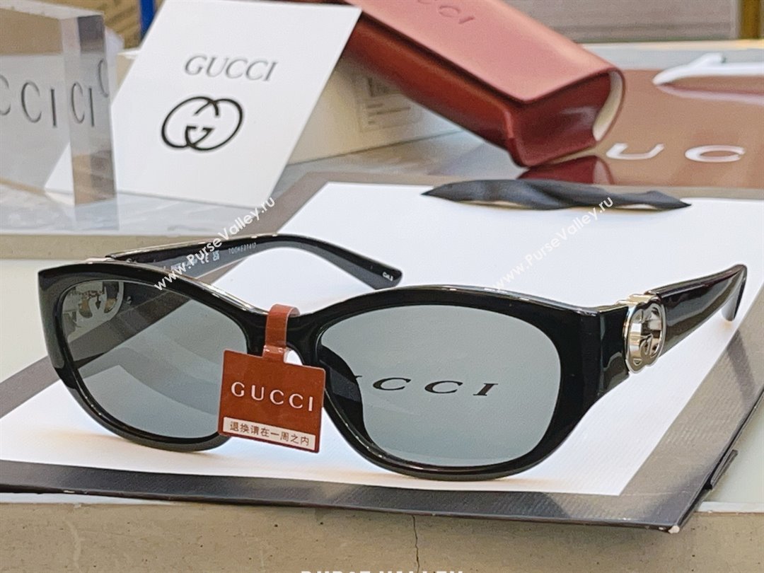 Gucci Sunglasses GG1826SK Black/Silver 2025 (A-25111201)