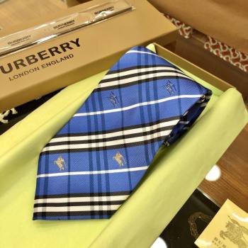 Burberry Silk Tie B111223 Blue 2025 (WTZ-25111223)