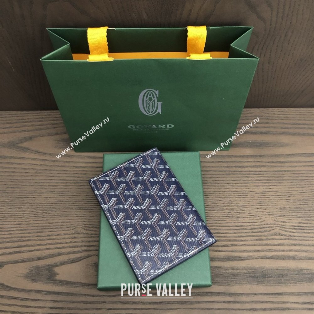 Goyard Grenelle Passport Cover G8502 Deep Blue 2025 (ZH-25111215)