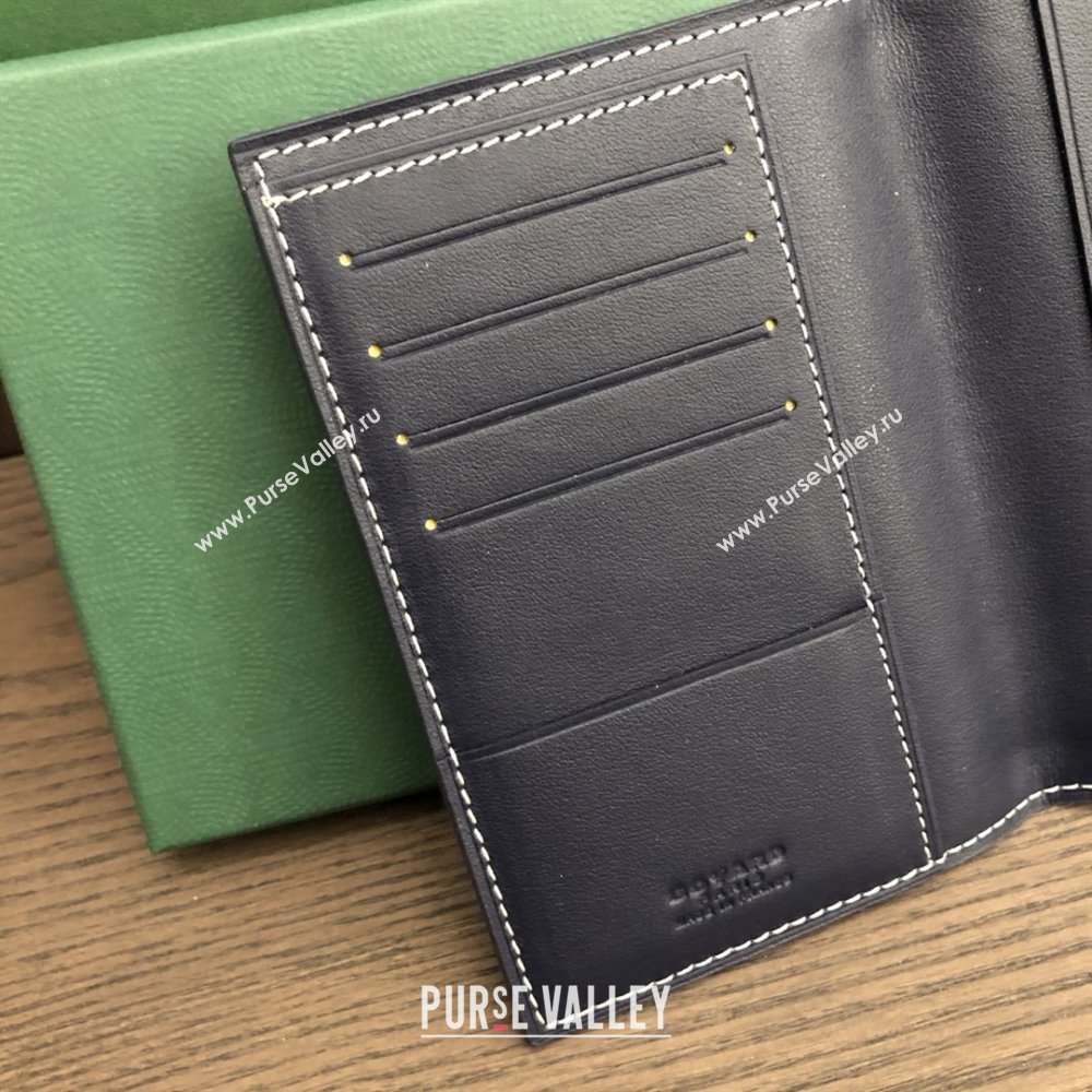 Goyard Grenelle Passport Cover G8502 Deep Blue 2025 (ZH-25111215)