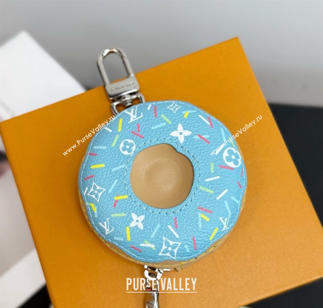 Louis Vuitton Doughnut Bag Charm Light Blue 2025 1113 (HY-251113114)