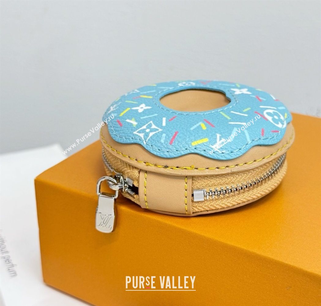 Louis Vuitton Doughnut Bag Charm Light Blue 2025 1113 (HY-251113114)
