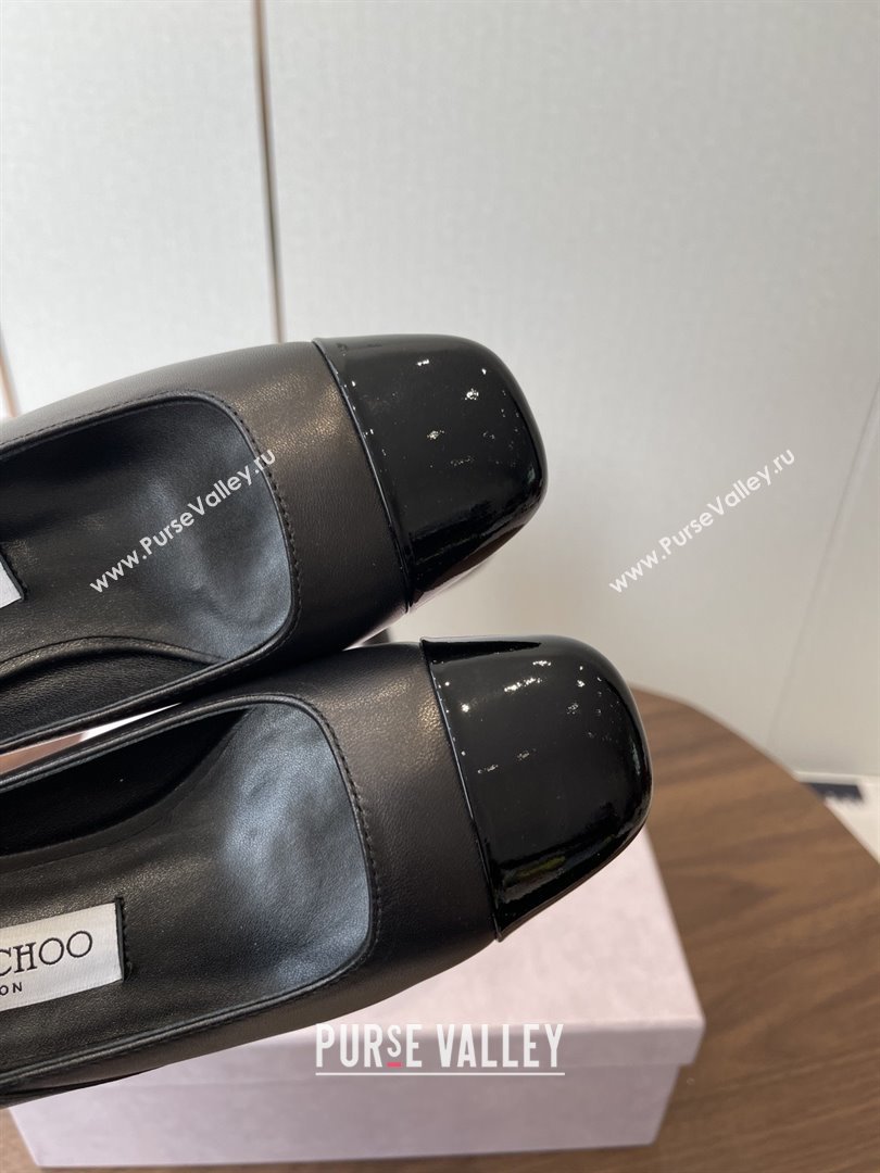 Jimmy Choo Jenson 65 Pumps in Nappa Patent Leather Black 2025 (KL-25111746)