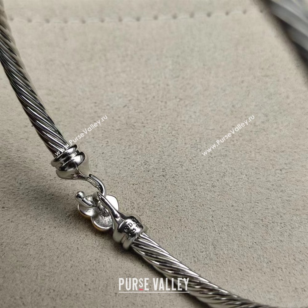 David Yurman Bracelet 3mm D111761 Silver 2025 (CS-25111761)