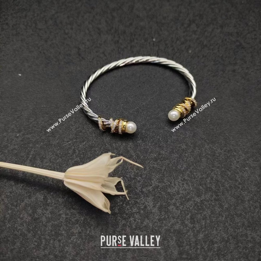 David Yurman Bracelet 4mm D111762 Silver/Gold 2025 (CS-25111762)