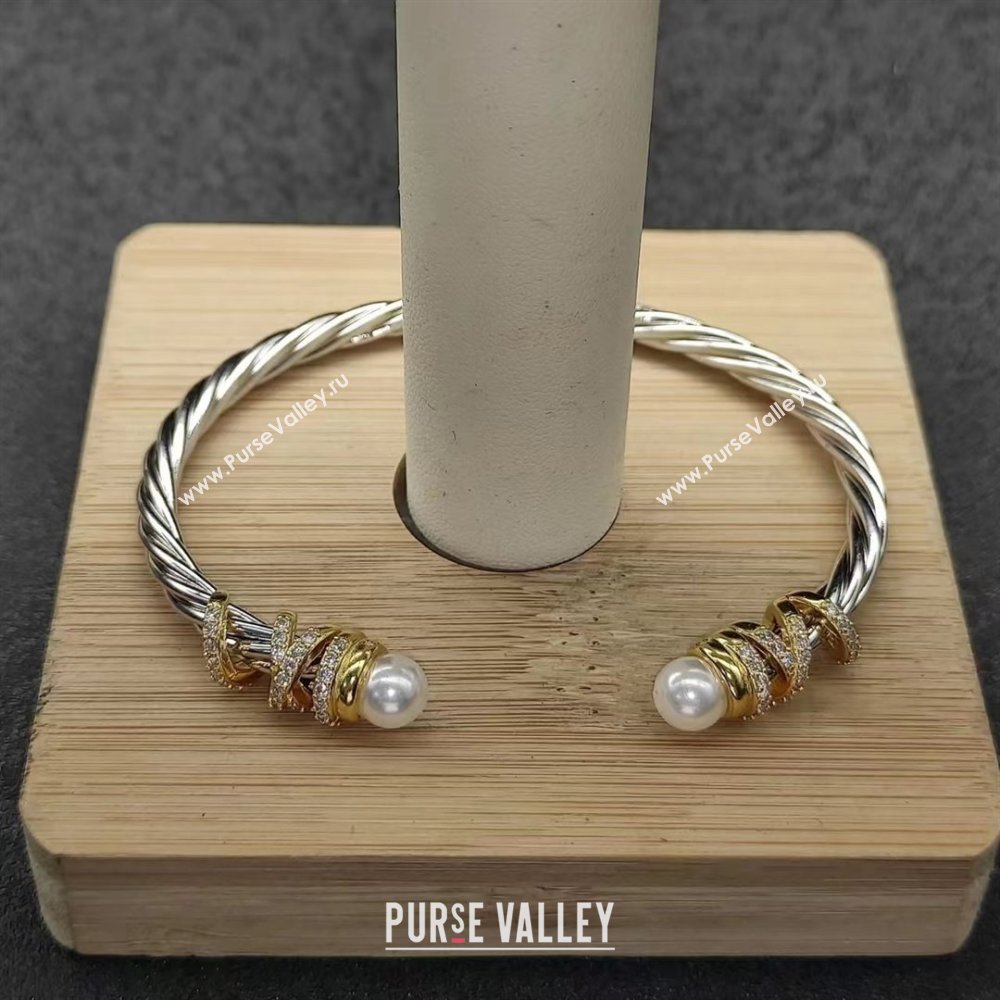 David Yurman Bracelet 4mm D111762 Silver/Gold 2025 (CS-25111762)