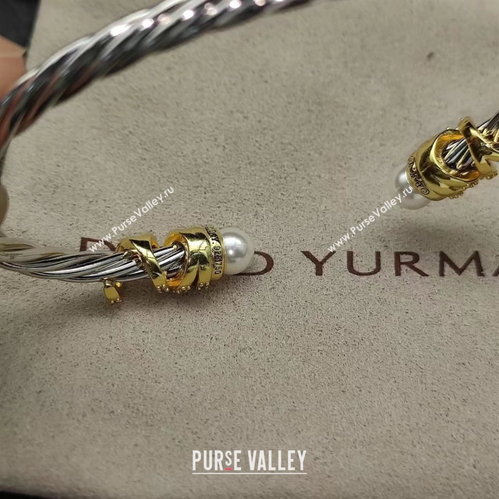 David Yurman Bracelet 4mm D111762 Silver/Gold 2025 (CS-25111762)