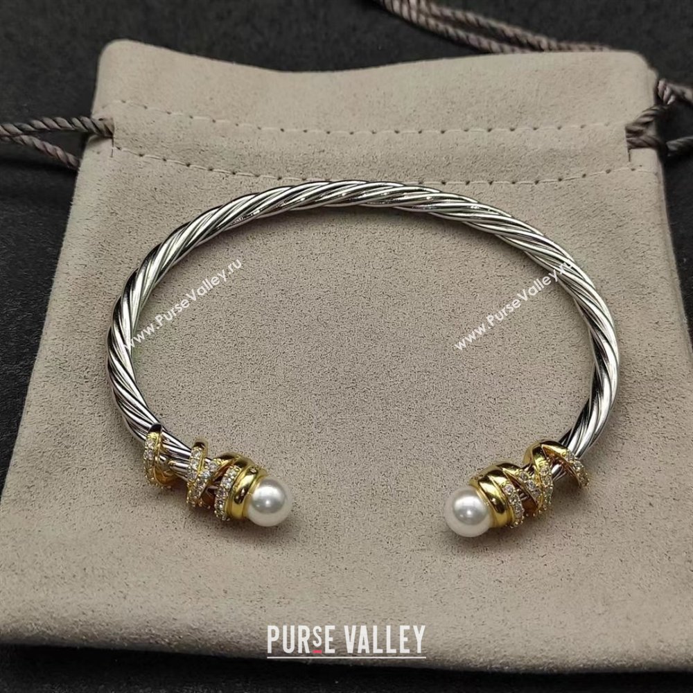David Yurman Bracelet 4mm D111762 Silver/Gold 2025 (CS-25111762)