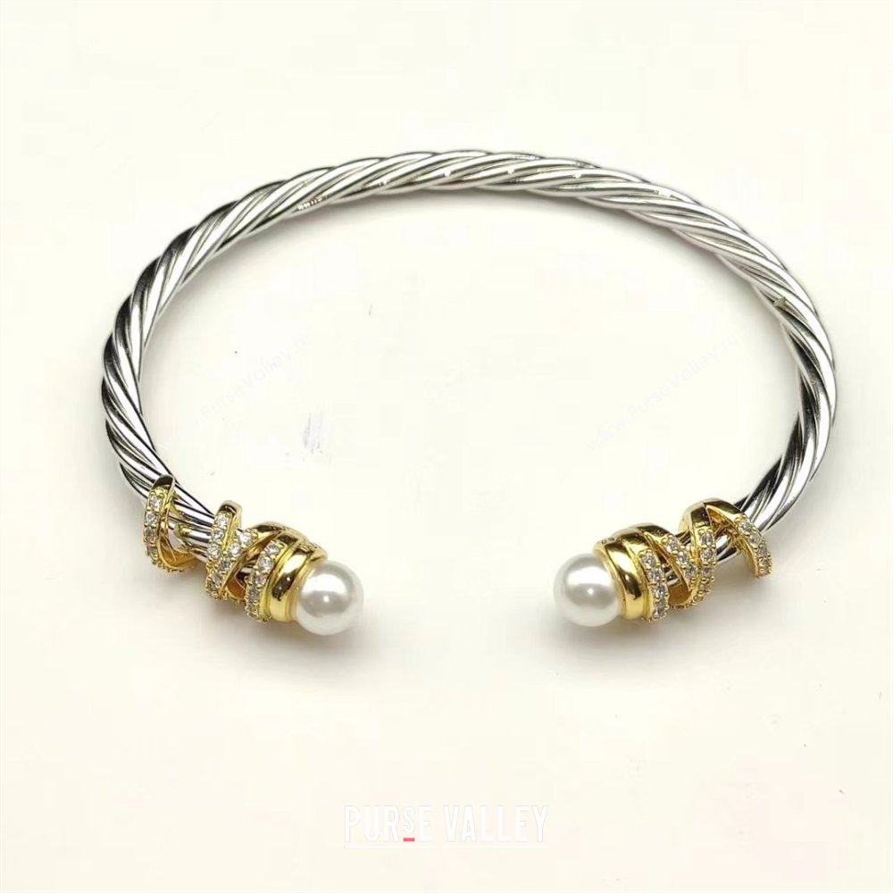 David Yurman Bracelet 4mm D111762 Silver/Gold 2025 (CS-25111762)