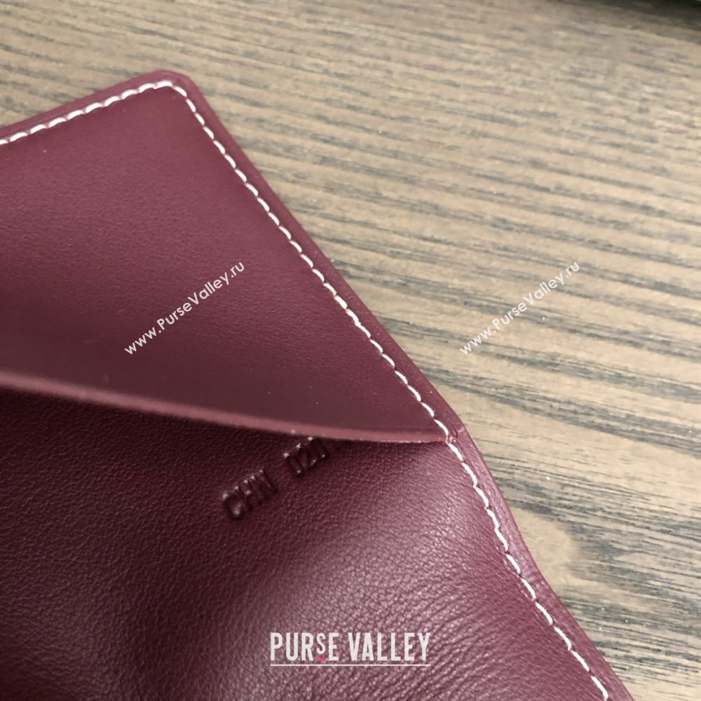 Goyard Grenelle Passport Cover G8502 Burgundy 2025 (ZH-25111750)