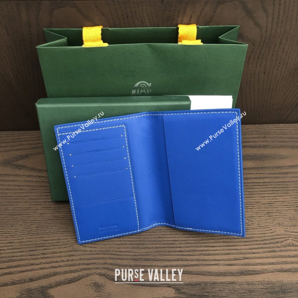 Goyard Grenelle Passport Cover G8502 Bright Blue 2025 (ZH-25111752)