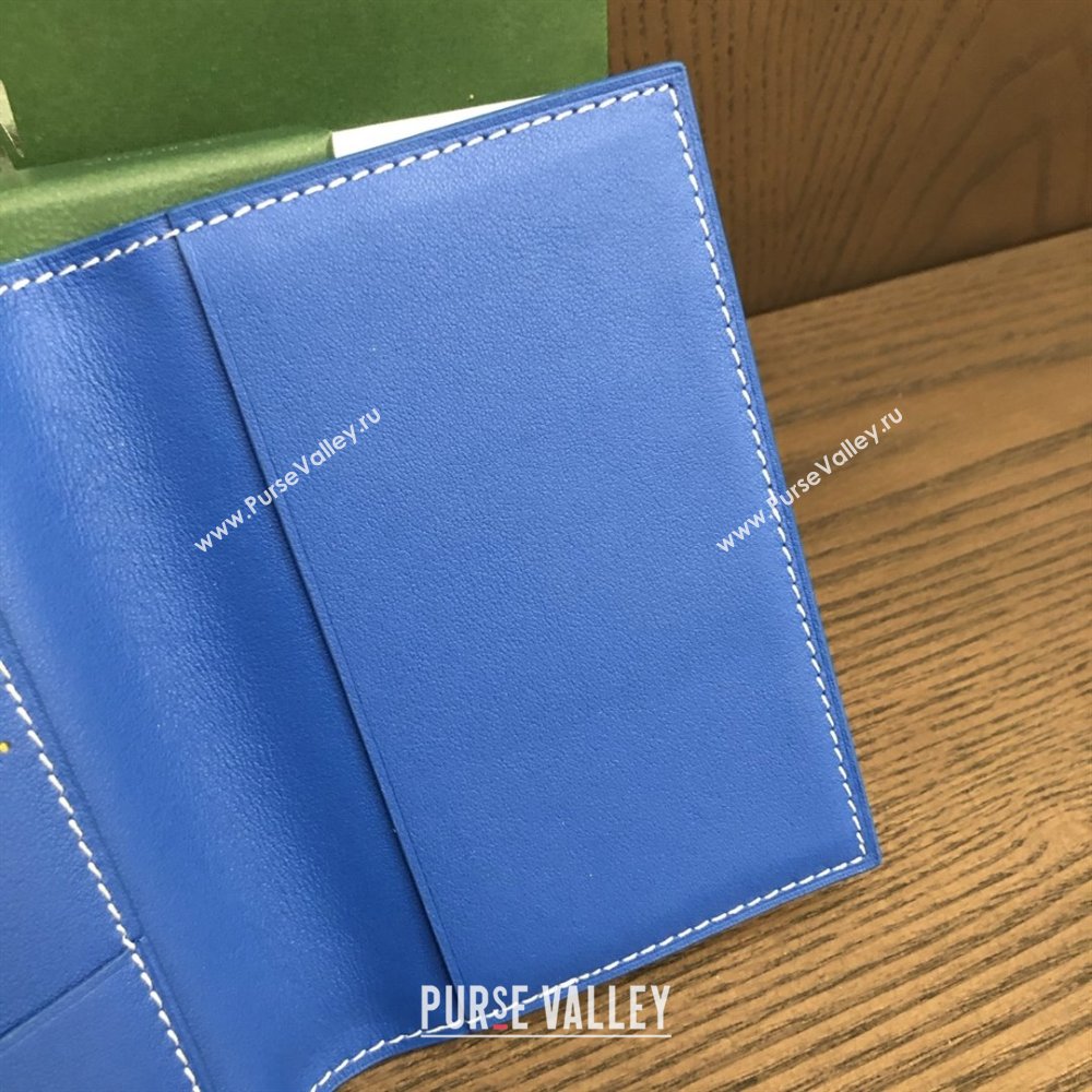 Goyard Grenelle Passport Cover G8502 Bright Blue 2025 (ZH-25111752)