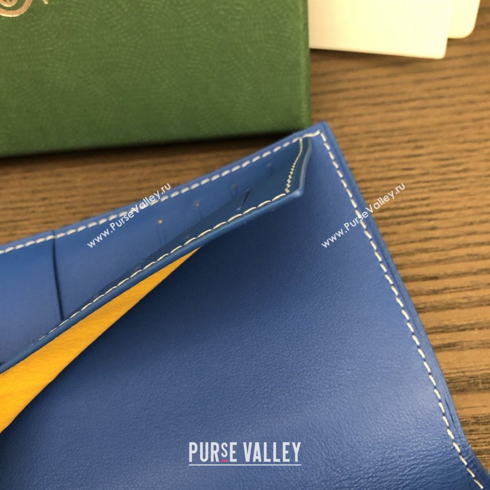 Goyard Grenelle Passport Cover G8502 Bright Blue 2025 (ZH-25111752)