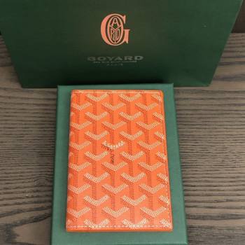 Goyard Grenelle Passport Cover G8502 Orange 2025 (ZH-25111753)